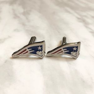 New England Patriots NFL Football Cufflinks